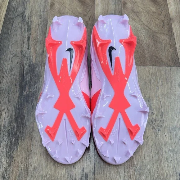 Nike Alpha Menace 4 Pro NRG Pink Football Cleats HJ4568-600 Mens Size 8
